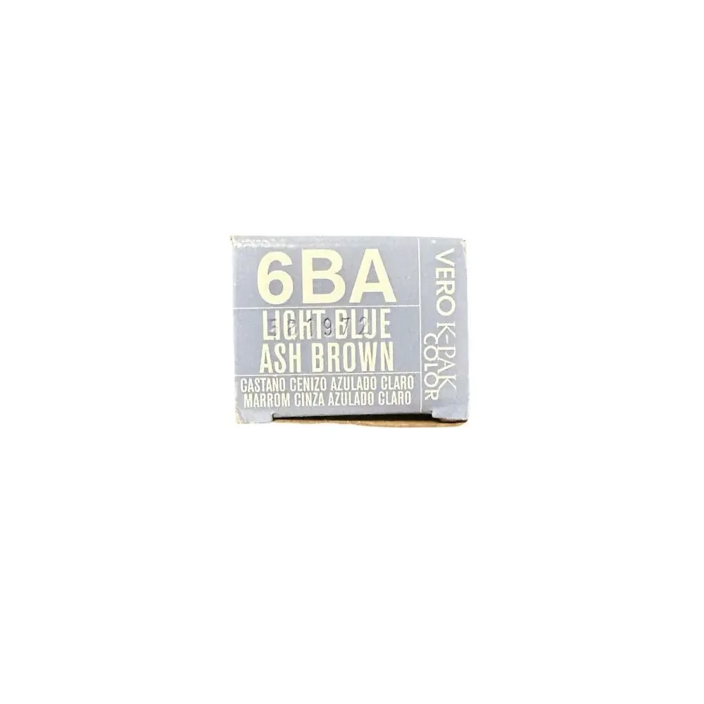 Joico Vero K PAK Permanent Creme Hair Color 6BA Light Blue Ash Brown